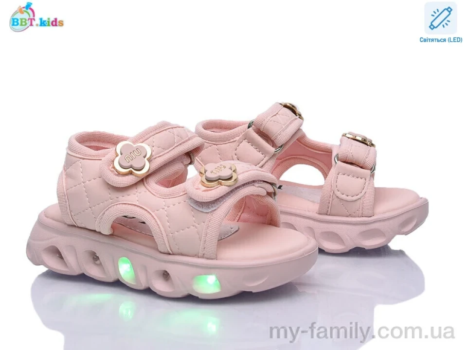 Босоніжки штучна шкіра рожевий діти дівчинка, Взуття оптом діти