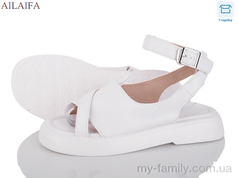 Босоніжки штучна шкіра білий жінки -, Жіночі босоніжки оптом