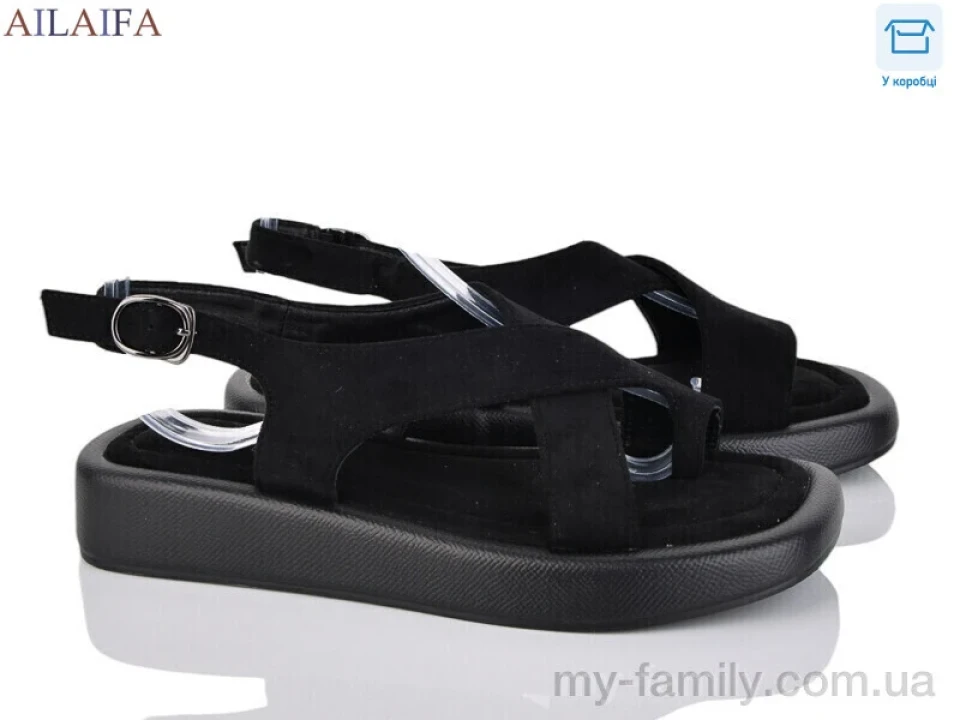 Босоніжки штучна замша чорний жінки -, Жіночі босоніжки оптом