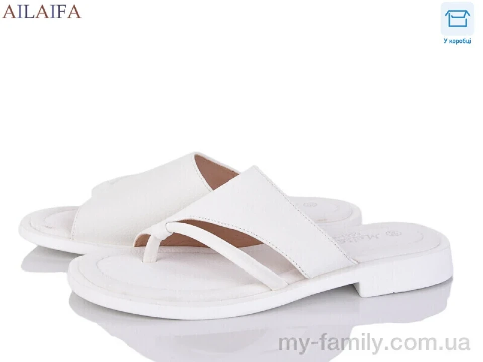 Шльопанці штучна шкіра білий жінки -, Жіночі шльопанці оптом