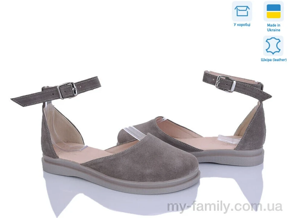 Босоніжки натуральна замша сірий жінки -, Жіночі босоніжки оптом