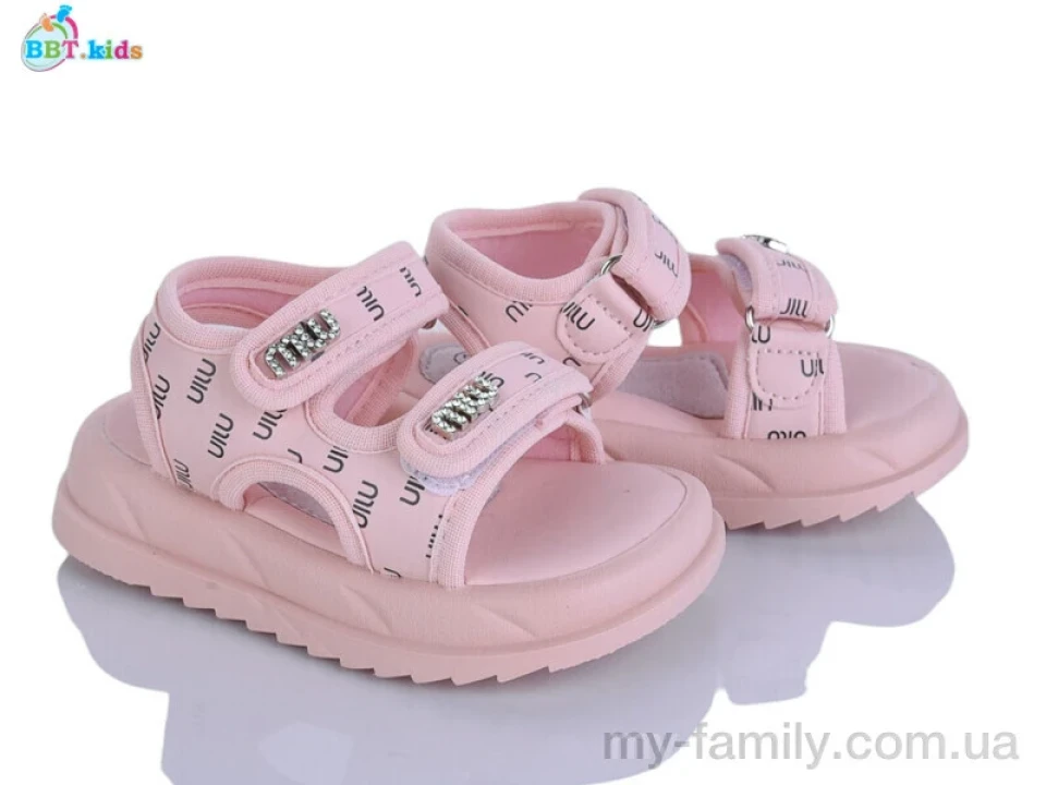 Босоніжки штучна шкіра рожевий діти дівчинка, Взуття оптом діти