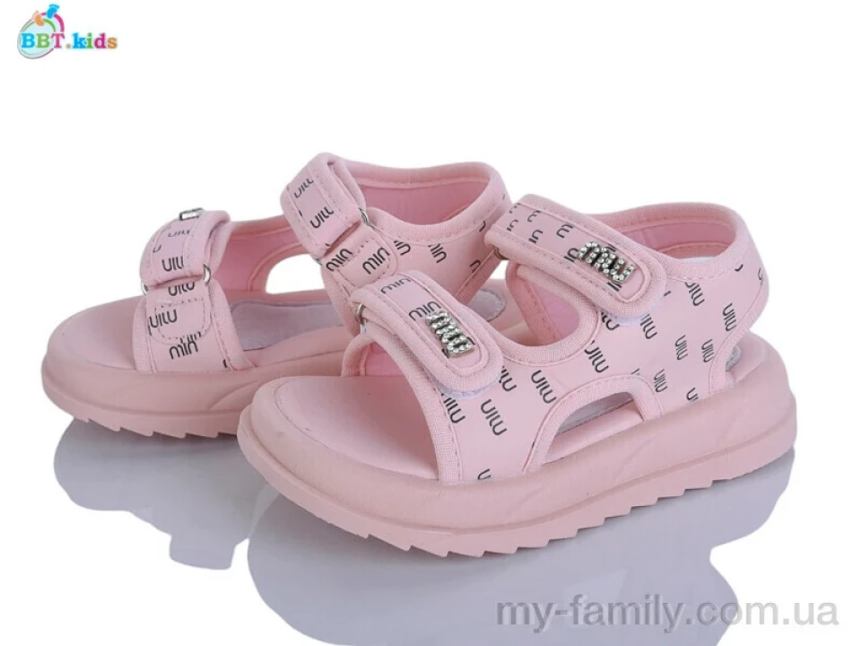 Босоніжки штучна шкіра рожевий діти дівчинка, Взуття оптом діти