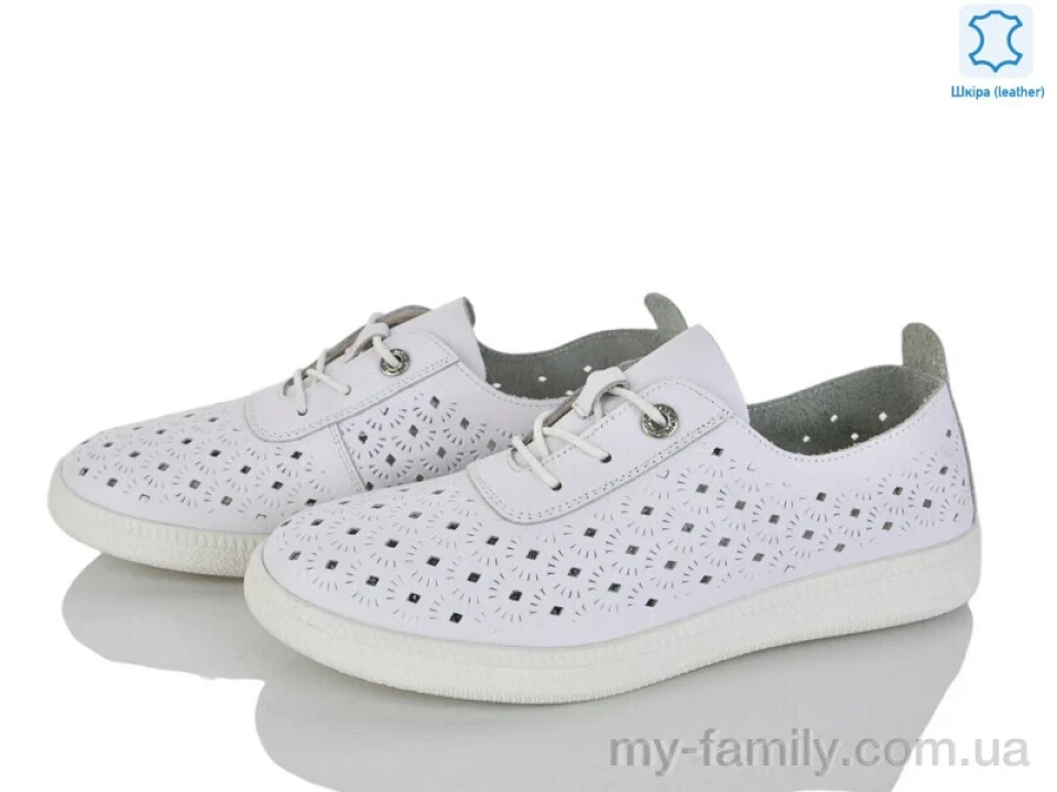 Кросівки натуральна шкіра білий жінки -, Жіночі кросівки оптом