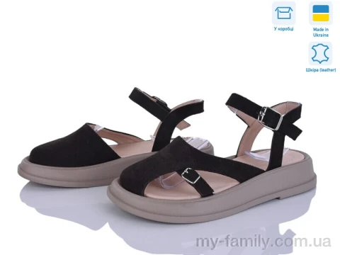 Босоніжки натуральна замша коричневий жінки -, Жіночі босоніжки оптом