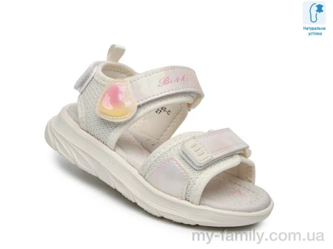Босоніжки штучна шкіра-текстиль бежевий діти дівчинка, Взуття оптом діти
