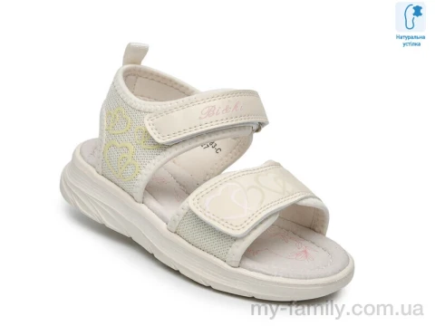 Босоножки искусственная кожа-текстиль бежевый дети девочка, Взуття оптом дети