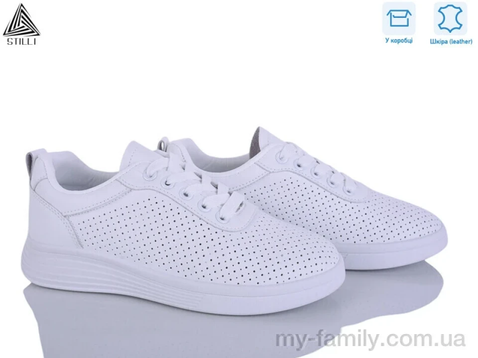 Кросівки натуральна шкіра білий жінки -, Жіночі кросівки оптом