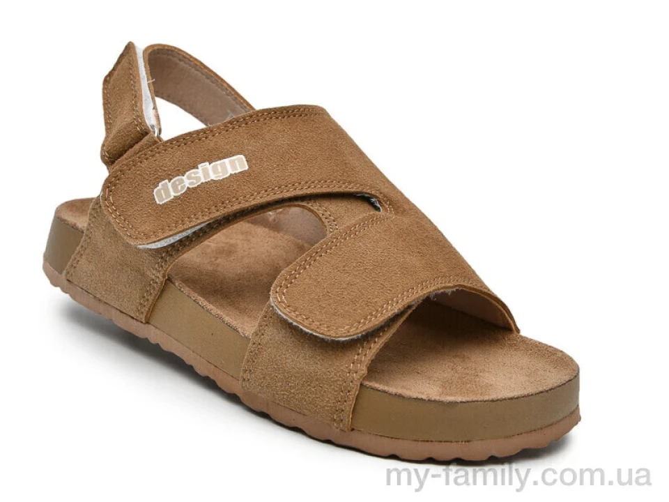 Босоніжки штучна замша коричневий діти дівчинка, Взуття оптом діти