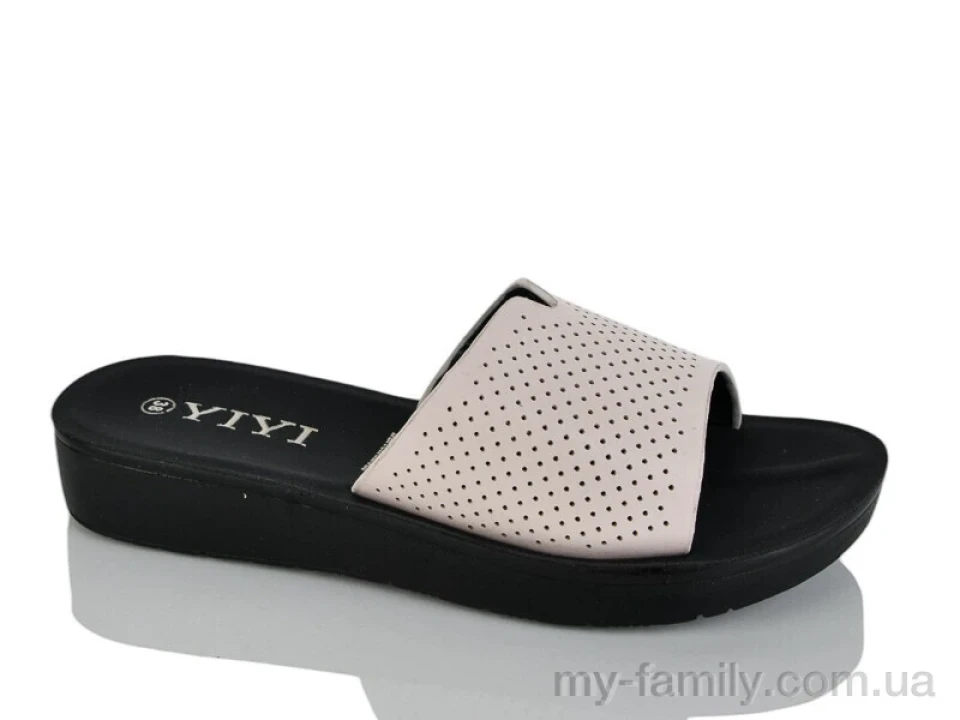 Шльопанці штучна шкіра бежевий жінки -, Жіночі шльопанці оптом