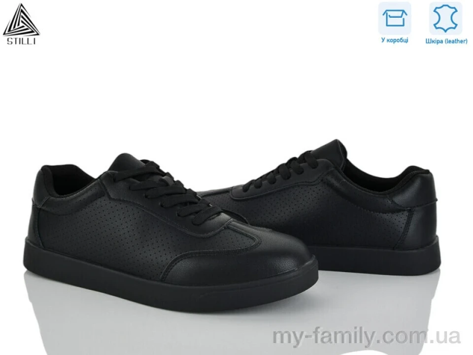 Кросівки натуральна шкіра чорний чоловіки -, Чоловічі кросівки оптом