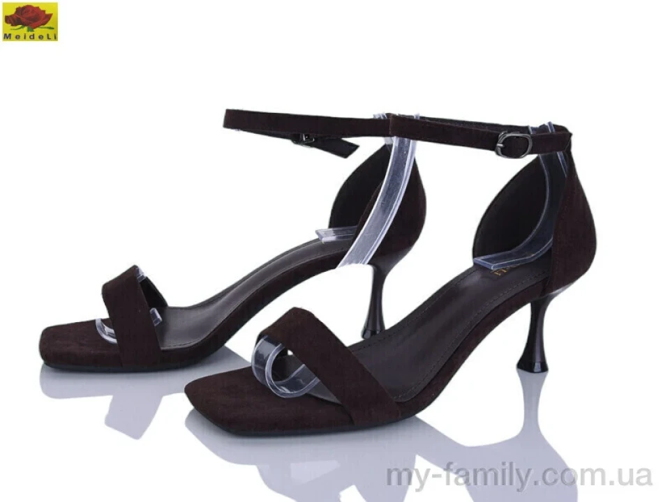 Босоніжки штучна замша коричневий жінки -, Жіночі босоніжки оптом