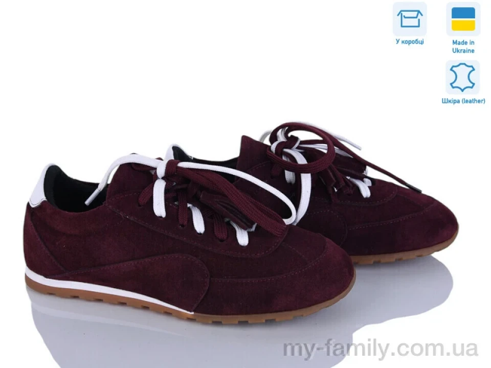 Кросівки натуральна замша бордовий жінки -, Жіночі кросівки оптом