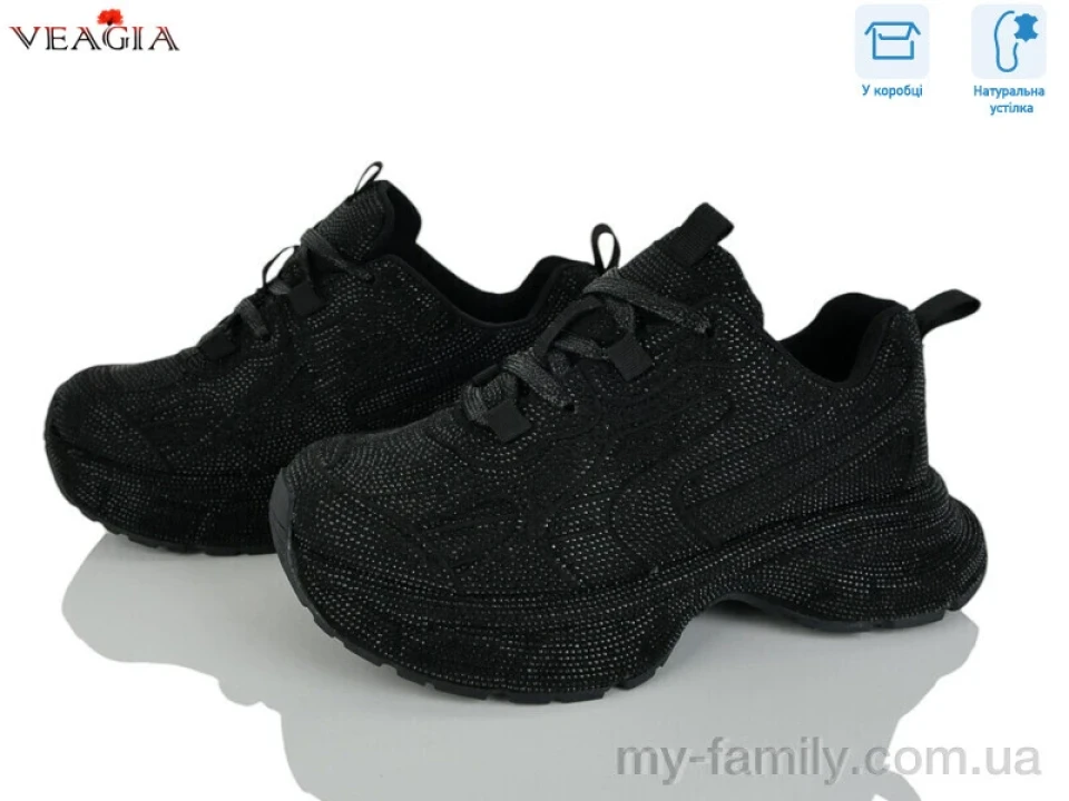 Кросівки штучна замша чорний жінки -, Жіночі кросівки оптом