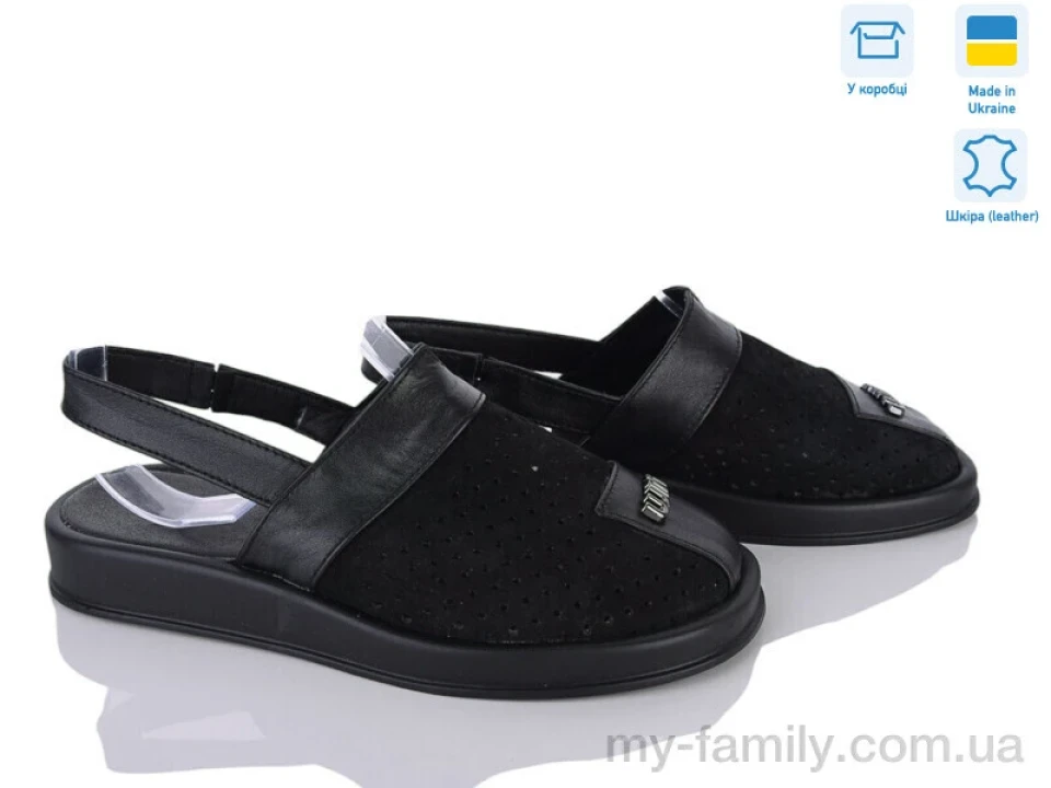 Босоніжки натуральна шкіра-натуральна замша чорний жінки -, Жіночі босоніжки оптом