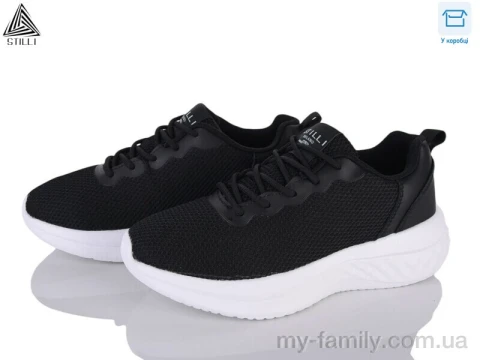 Кросівки штучна шкіра-текстиль чорний жінки -, Жіночі кросівки оптом
