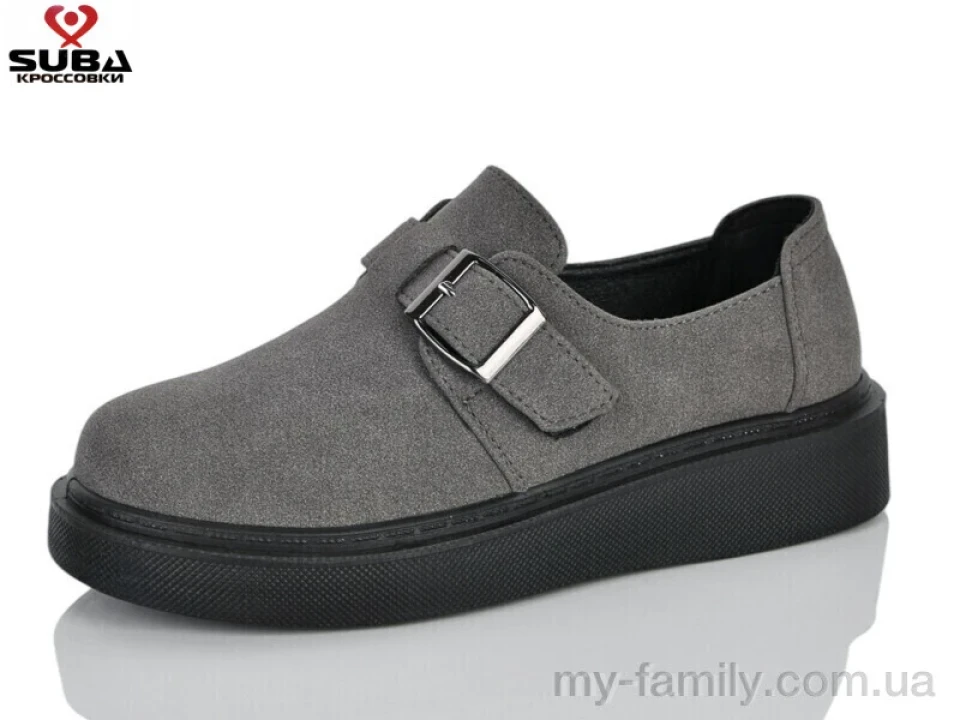 Туфлі штучна замша сірий жінки -, Туфлі жіночі оптом