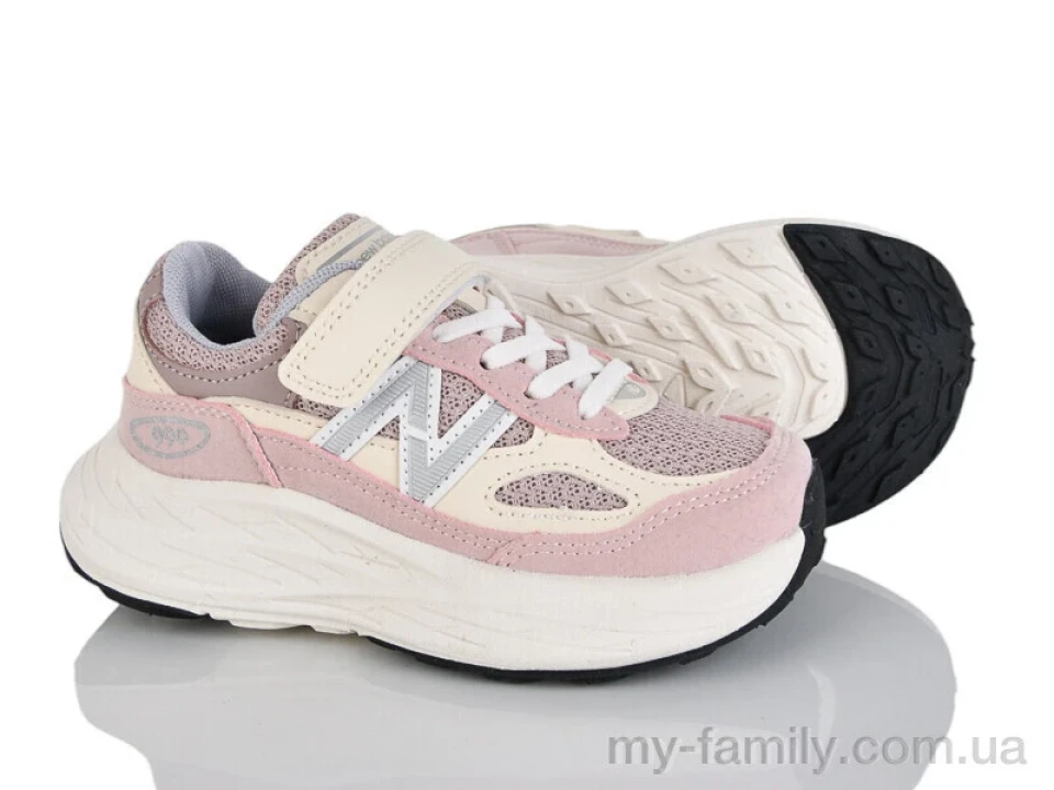 Кросівки штучна замша-текстиль рожевий діти дівчинка, Дитячі кросівки оптом