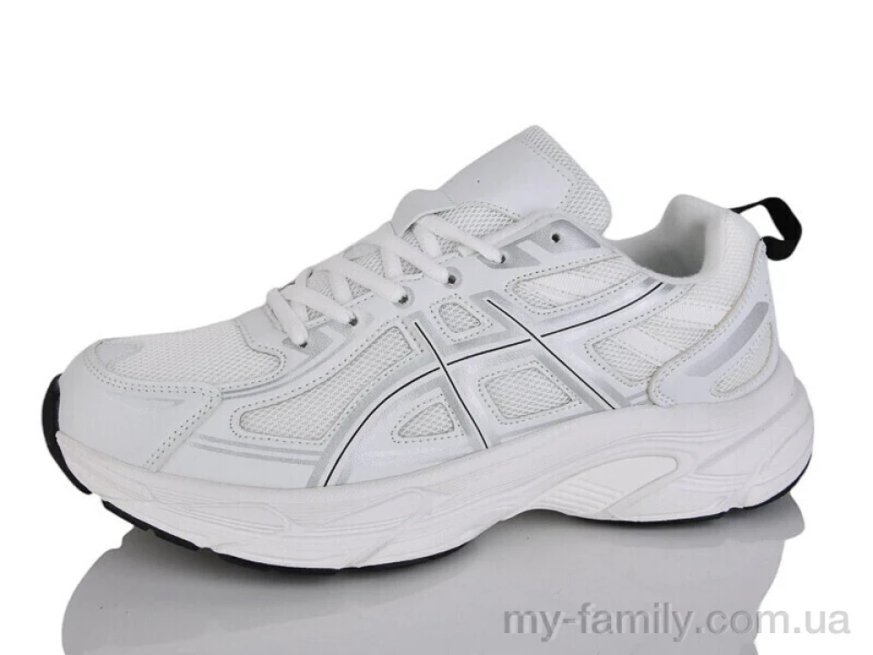 Кросівки штучна шкіра-текстиль білий чоловіки -, Чоловічі кросівки оптом