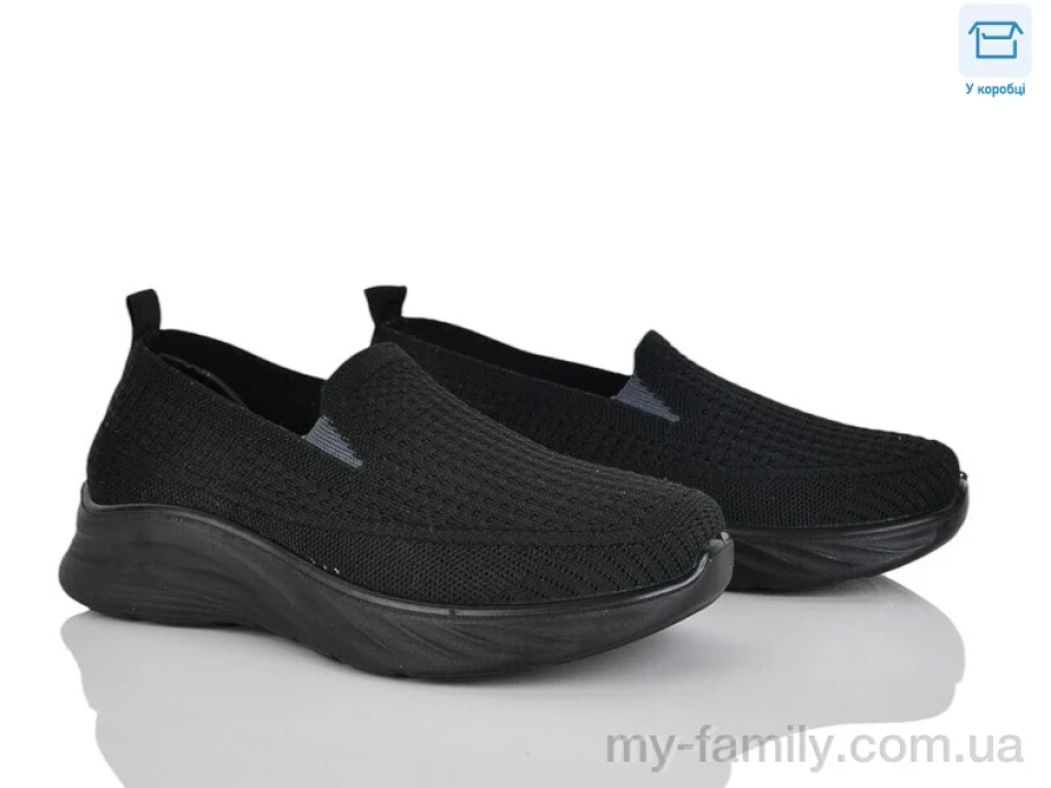 Кросівки текстиль чорний жінки -, Жіночі кросівки оптом