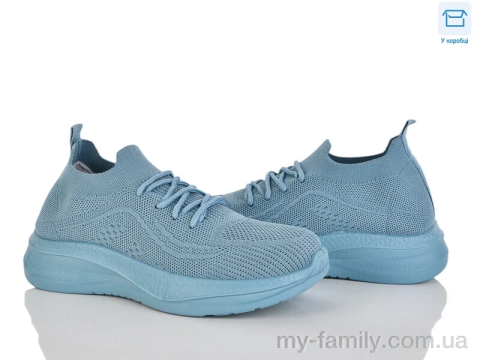 Кросівки текстиль синій жінки -, Жіночі кросівки оптом
