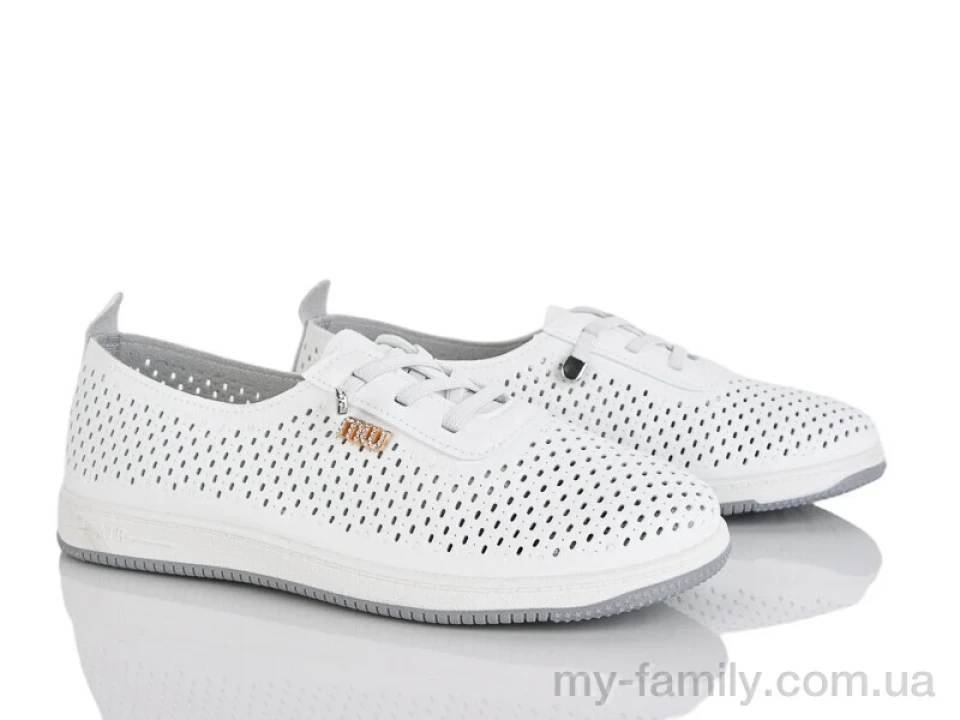 Кросівки штучна шкіра білий жінки -, Жіночі кросівки оптом