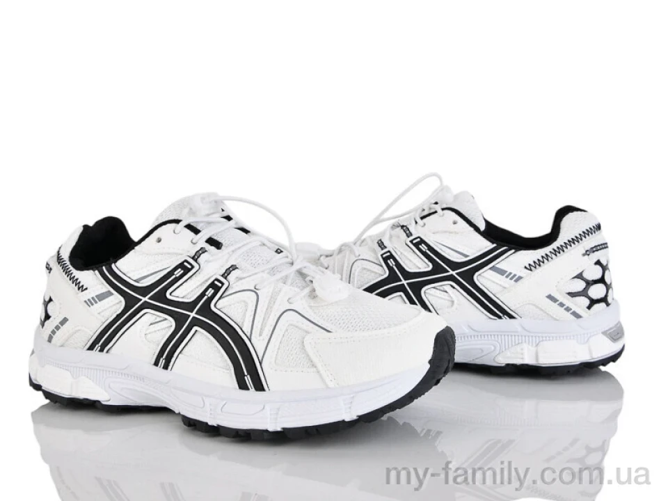 Кросівки штучна шкіра-текстиль білий жінки -, Жіночі кросівки оптом