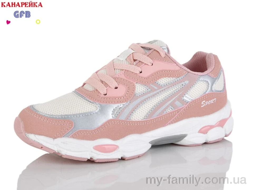 Кросівки штучна шкіра-текстиль рожевий жінки -, Жіночі кросівки оптом
