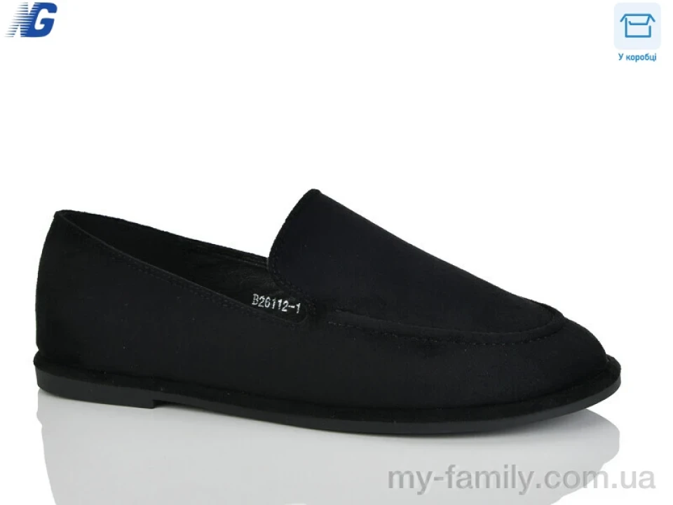 Туфлі штучна замша чорний жінки -, Туфлі жіночі оптом