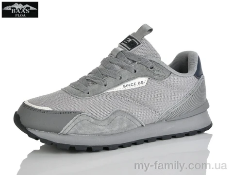 Кросівки штучна замша-текстиль сірий жінки -, Жіночі кросівки оптом