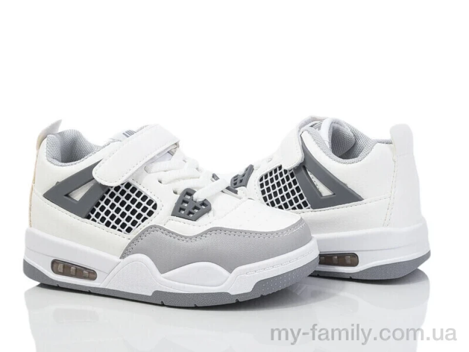 Кросівки штучна шкіра білий діти унісекс, Дитячі кросівки оптом