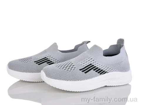 Кроссовки текстиль серый дети унисекс, Детски кроссовки оптом