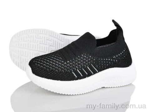 Кросівки текстиль чорний діти унісекс, Дитячі кросівки оптом