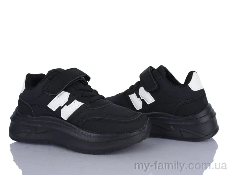Кросівки штучний нубук чорний діти унісекс, Дитячі кросівки оптом