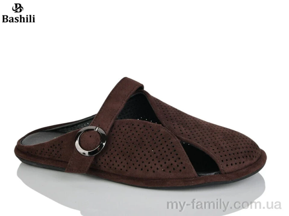 Шльопанці штучна замша коричневий жінки -, Жіночі шльопанці оптом