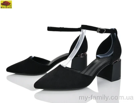 Туфлі штучна замша чорний жінки -, Туфлі оптом