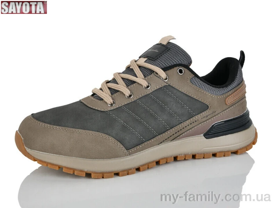 Кросівки штучна шкіра-штучний нубук сірий чоловіки -, Чоловічі кросівки оптом