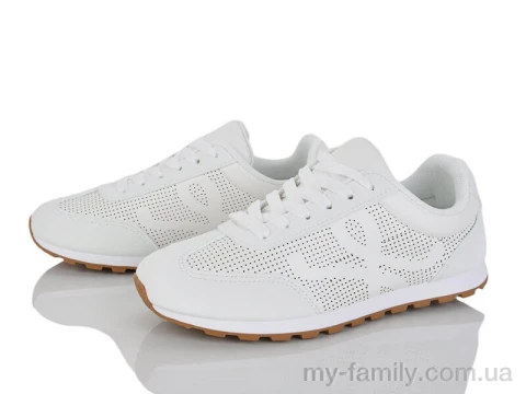 Кросівки штучна шкіра білий жінки -, Жіночі кросівки оптом