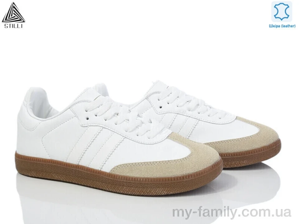 Кросівки натуральна шкіра-натуральна замша білий жінки -, Жіночі кросівки оптом