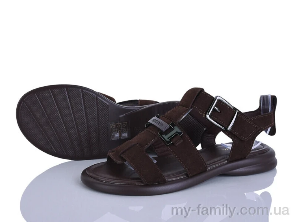 Босоніжки штучна замша коричневий жінки -, Жіночі босоніжки оптом