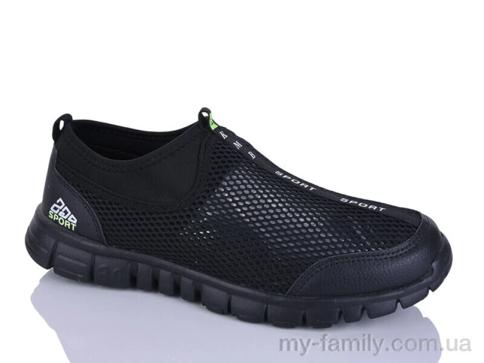 Кросівки штучна шкіра-текстиль чорний чоловіки -, Чоловічі кросівки оптом