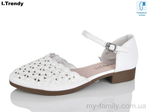 Туфлі штучна шкіра-текстиль білий жінки -, Туфлі жіночі оптом