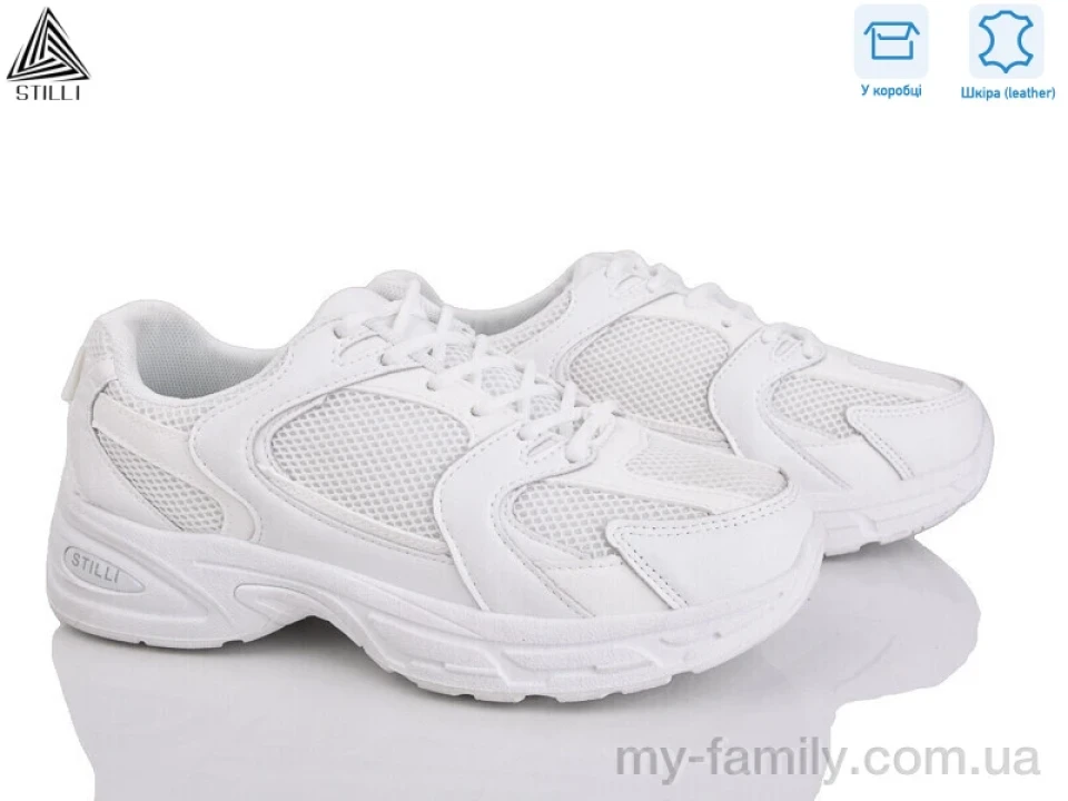Кросівки натуральна шкіра-текстиль білий жінки -, Жіночі кросівки оптом