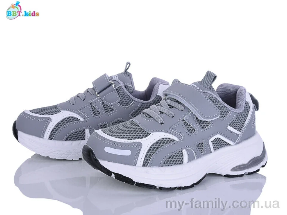 Кросівки штучна шкіра-текстиль сірий діти унісекс, Дитячі кросівки оптом