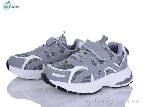 Кросівки штучна шкіра-текстиль сірий діти унісекс, Дитячі кросівки оптом