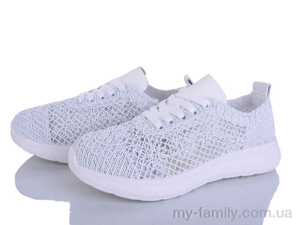 Кросівки текстиль білий жінки -, Жіночі кросівки оптом