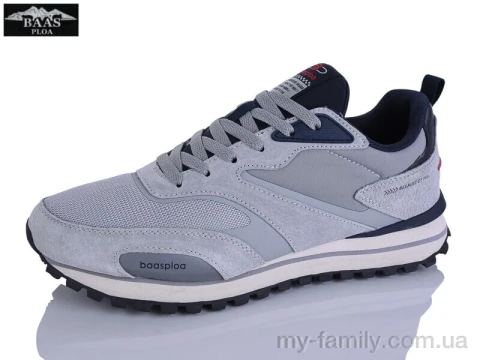 Кроссовки искусственная замша-текстиль серый мужчины -, Мужские кроссовки оптом