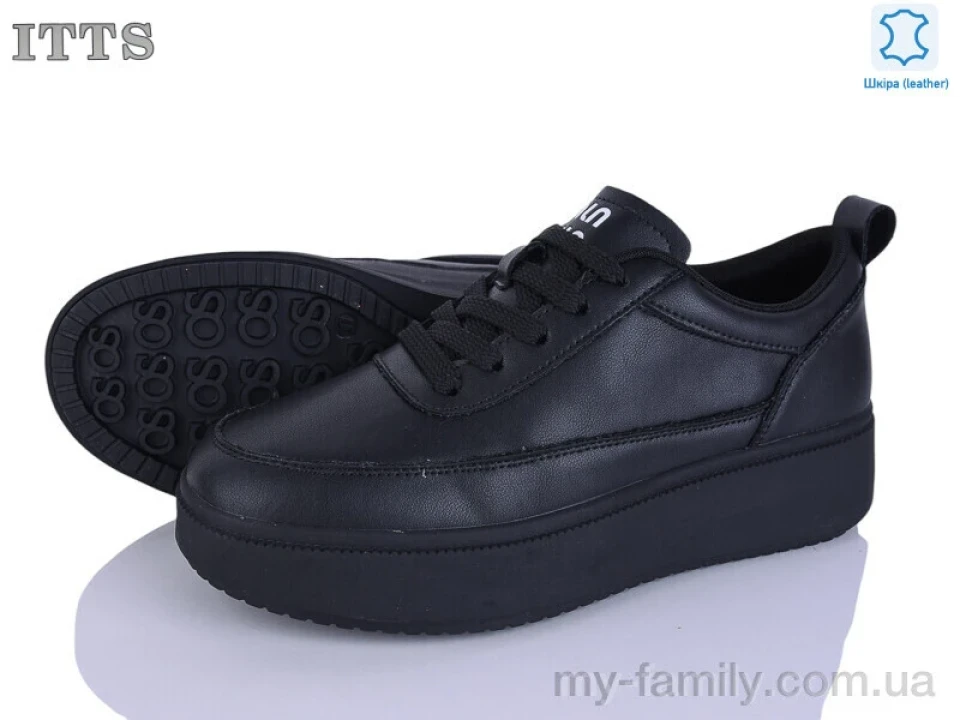 Кросівки натуральна шкіра чорний жінки -, Жіночі кросівки оптом