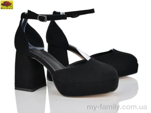 Туфлі штучна замша чорний жінки -, Туфлі жіночі оптом