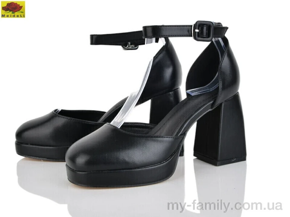 Туфлі штучна шкіра чорний жінки -, Туфлі жіночі оптом